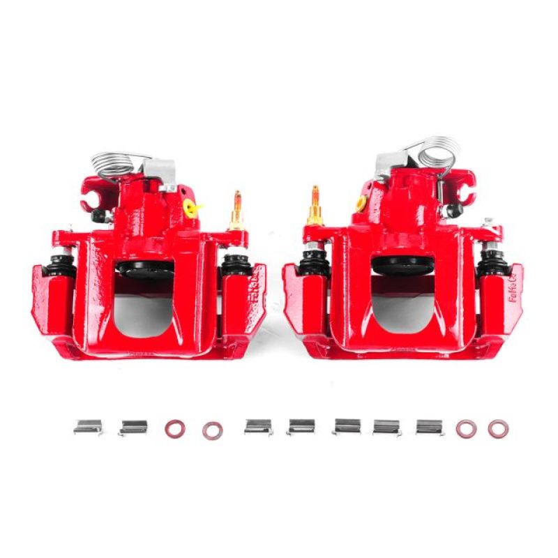 PowerStop PSB Red Calipers Brakes, Rotors & Pads Brake Calipers - Perf main image