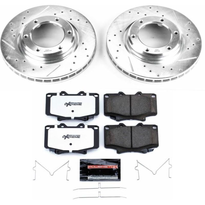 PowerStop PSB Z36 Truck & Tow Kit Brakes, Rotors & Pads Brake Kits - Performance D&S main image