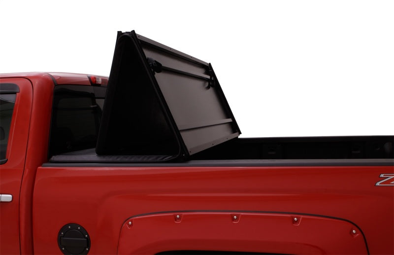 Lund 15-17 Chevy Colorado Fleetside (6ft. Bed) Hard Fold Tonneau Cover - Black 969165