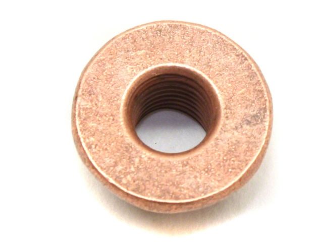 Diftech Copper Metric Flange Exhaust Lock Nut M7 x 1.00