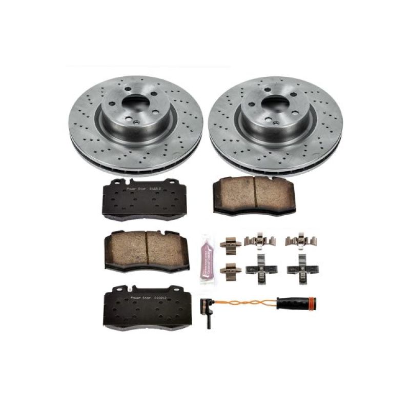 PowerStop PSB Autospecialty Kit Brakes, Rotors & Pads Brake Kits - OE main image