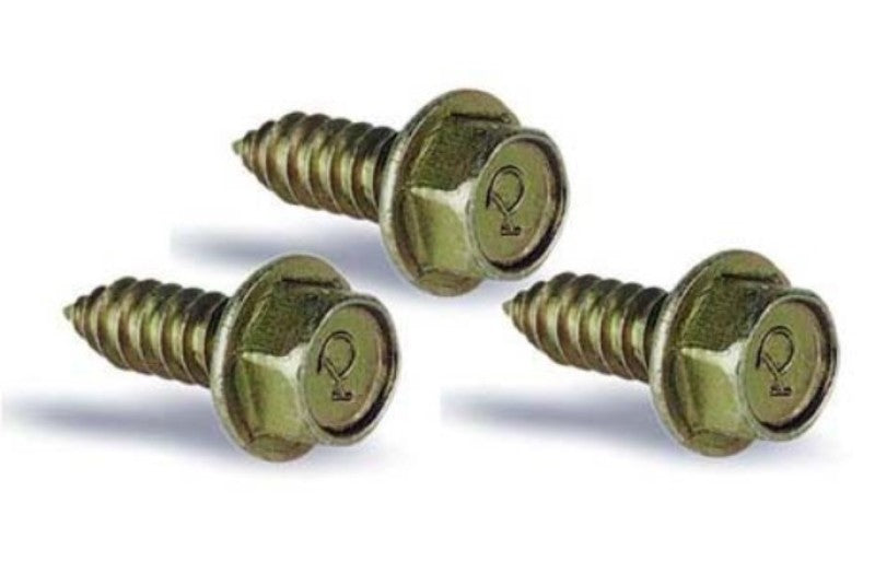 Moroso Wheel Rim Screws - Grade 8 Steel - Gold Iridite Finish - 500 Pack 90110