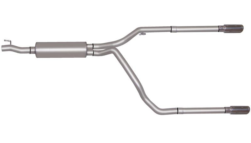 Gibson 04-05 Dodge Ram 1500 SLT 5.7L 2.5in Cat-Back Dual Split Exhaust - Stainless 66524 Main Image