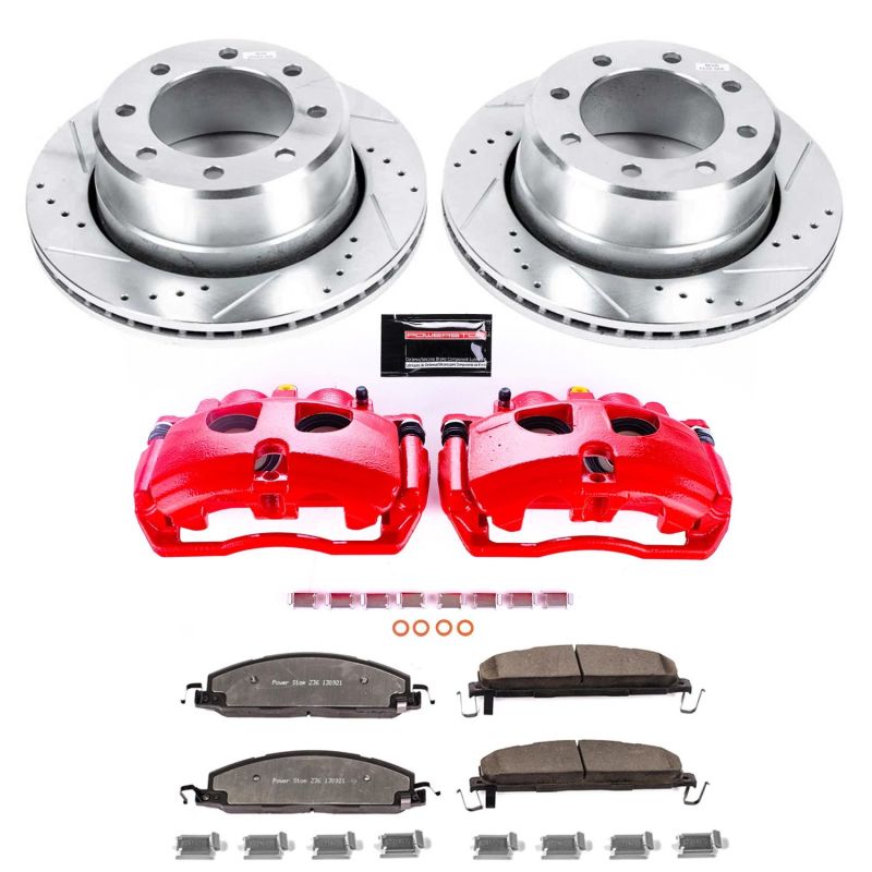 PowerStop PSB Z36 Truck & Tow Kit w/Cals Brakes, Rotors & Pads Brake Kits - Performance D&S main image