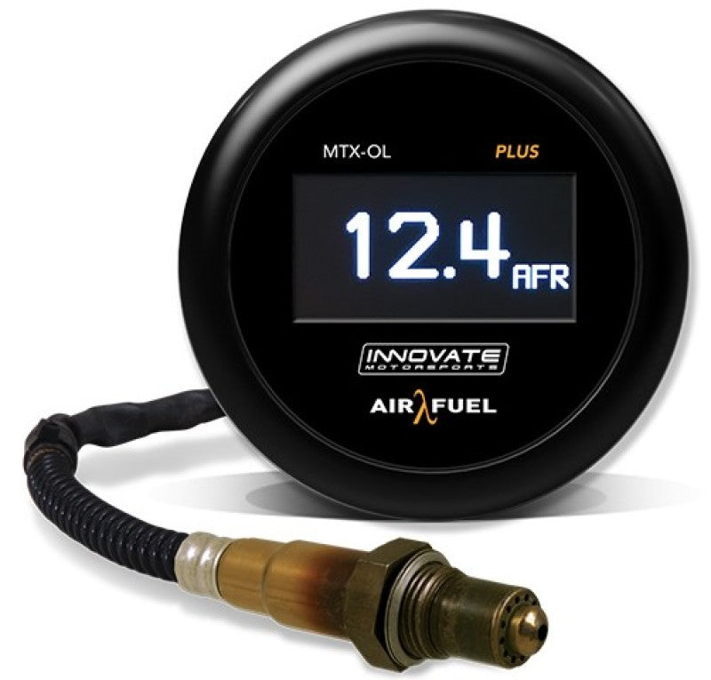 Innovate MTX-OL PLUS Wideband Digital Air/Fuel Ratio OLED Gauge Kit 3ft w/O2 Sensor 39360