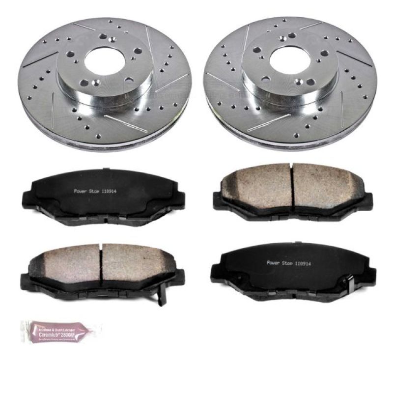 PowerStop PSB Z36 Truck & Tow Kit Brakes, Rotors & Pads Brake Kits - Performance D&S main image