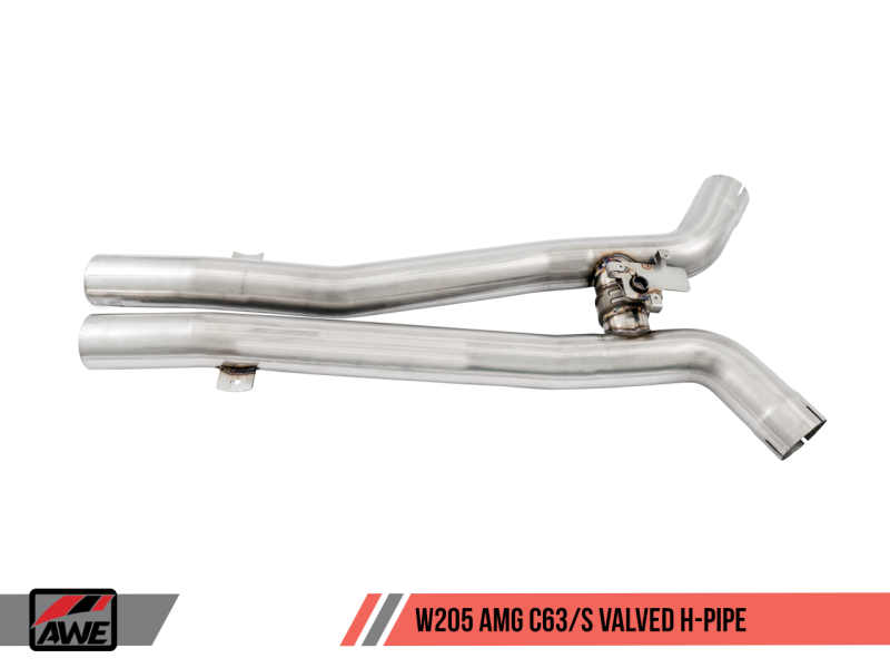 AWE Tuning Mercedes-Benz W205 AMG C63/S Coupe SwitchPath Exhaust System - for DPE Cars 3025-31042 Main Image