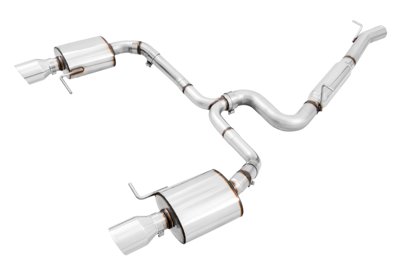 AWE Tuning VW MK7 Golf Alltrack/Sportwagen 4Motion Touring Edition Exhaust - Polished Silver Tips 3015-32098