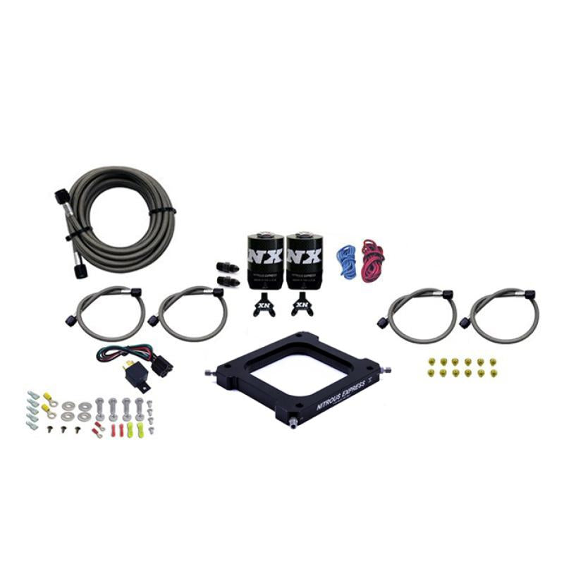 Nitrous Express 4500 Assassin Plate Pro Power Nitrous Kit (100-500HP) w/o Bottle 67570-00 Main Image