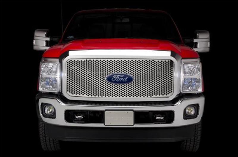 Putco 11-16 Ford SuperDuty - Punch Grille Insert - Cut to Fit Design Designer FX Grilles 64414 Main Image