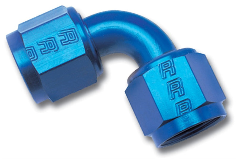 Russell -10 AN 90° Swivel Coupler (Blue Finish)