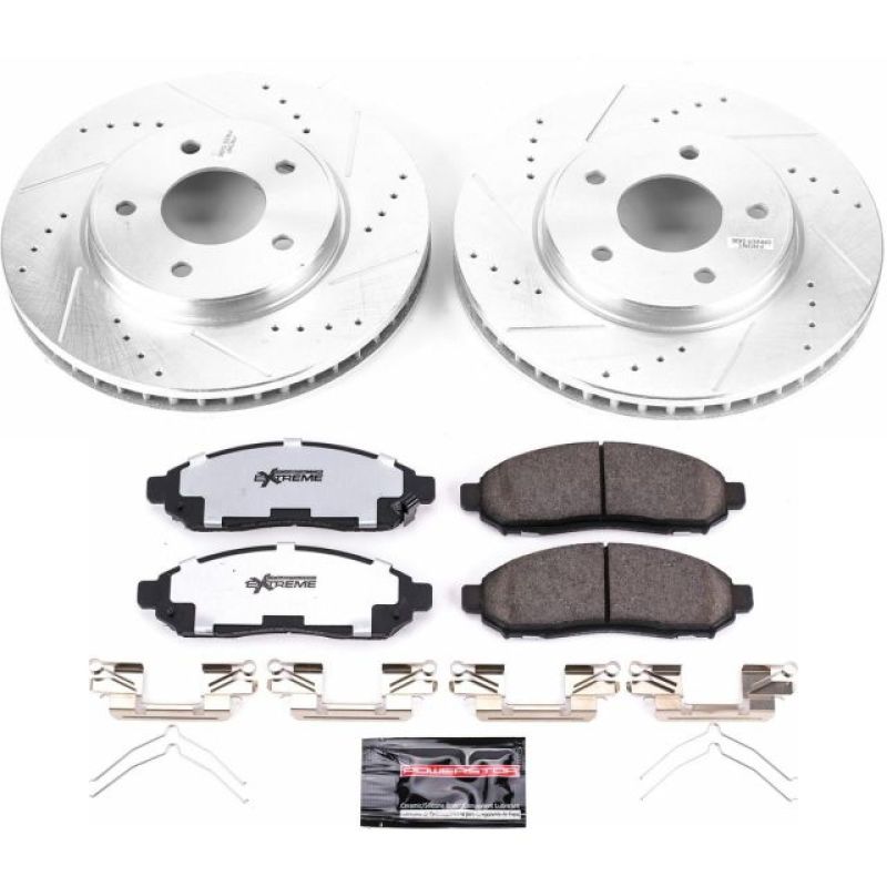 PowerStop PSB Z36 Truck & Tow Kit Brakes, Rotors & Pads Brake Kits - Performance D&S main image