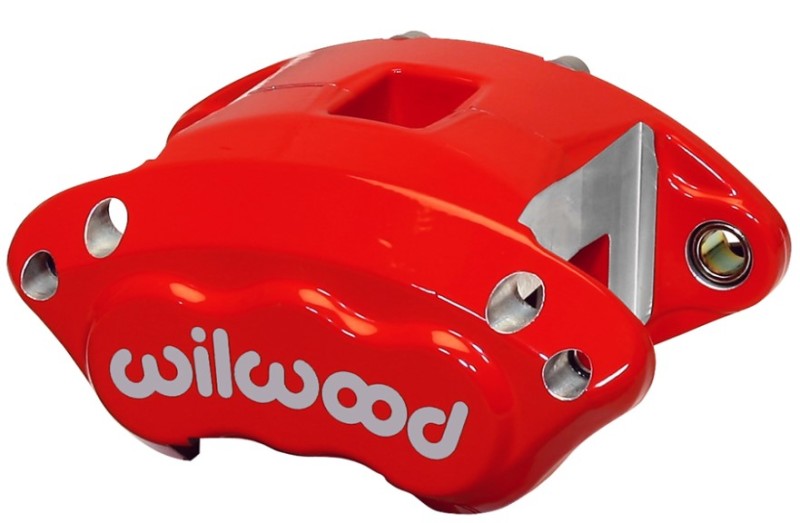 Wilwood Caliper-D154-Red 1.12/1.12" Pistons,0.81" Disc