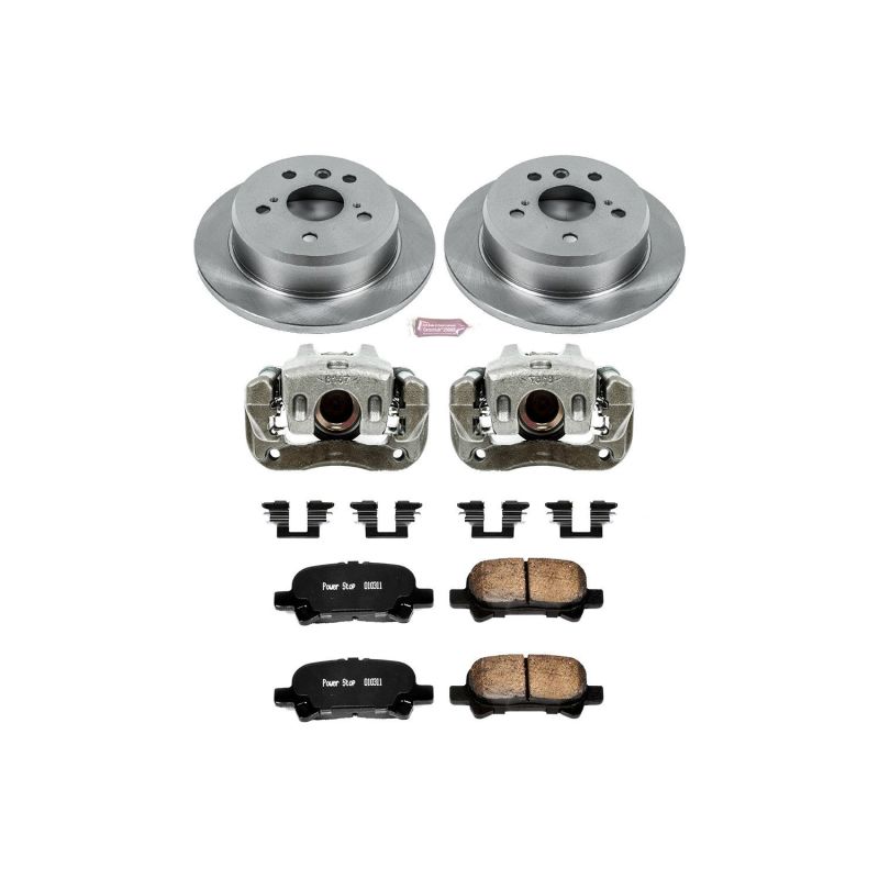 PowerStop PSB Autospecialty Kit w/Cals Brakes, Rotors & Pads Brake Kits - OE main image