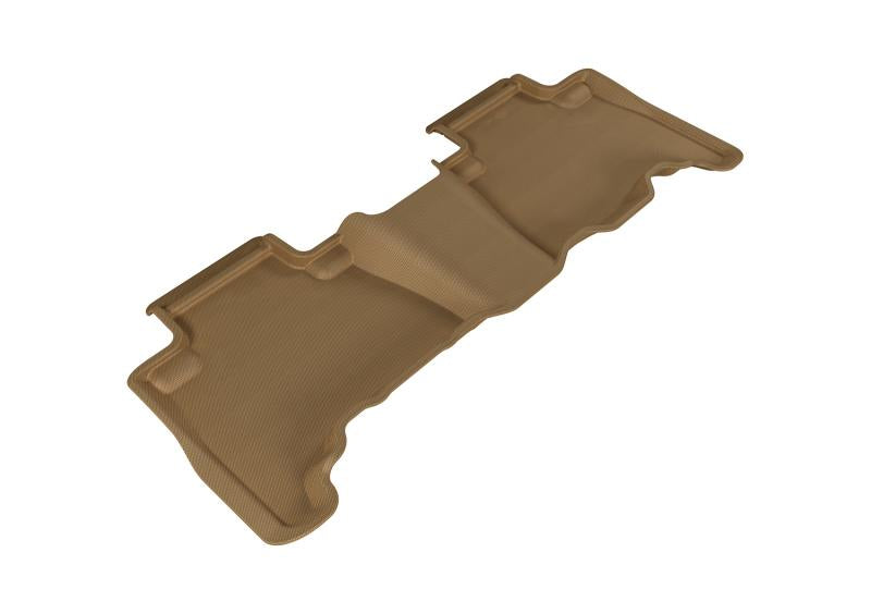 3D MAXpider 2010-2020 Toyota 4Runner Kagu 2nd Row Floormats - Tan L1TY04421502 Main Image