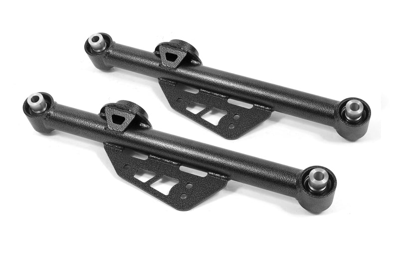 BMR 99-04 Mustang Non-Adj. Lower Control Arms w/ Spherical Bearings - Black Hammertone TCA017H