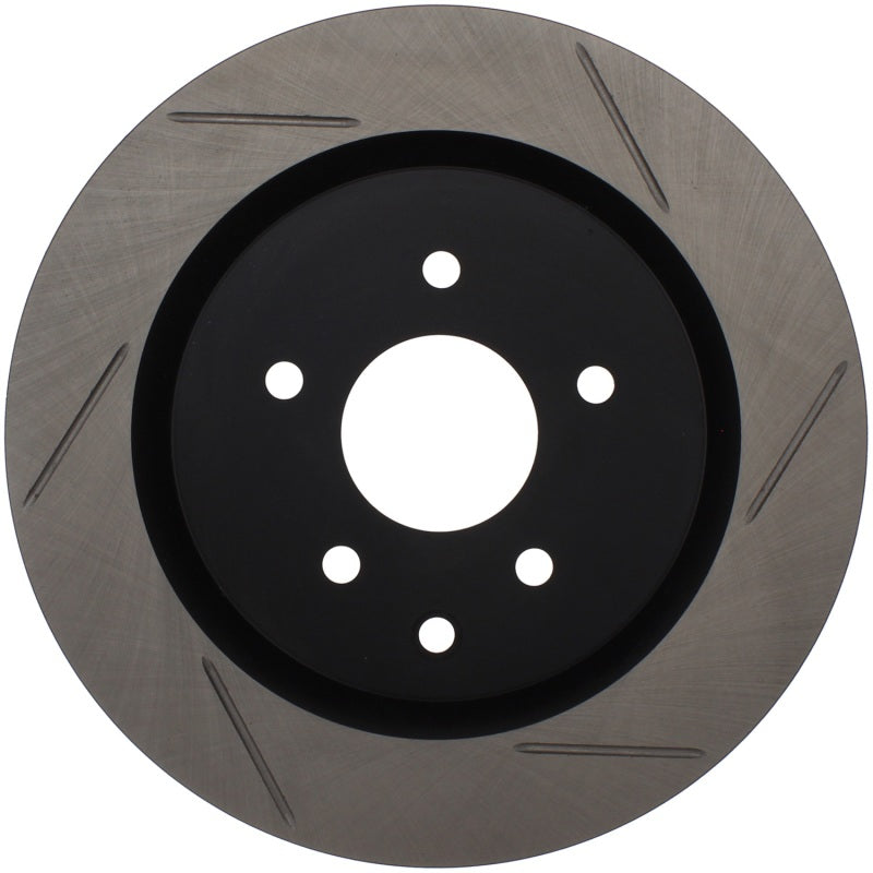 StopTech Sport Slotted Brake Rotor; Rear Left