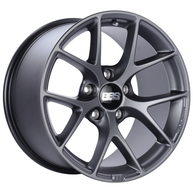 BBS SR 18x10 5x130 ET41 CB71.6 Satin Grey Wheel SR021SG Main Image