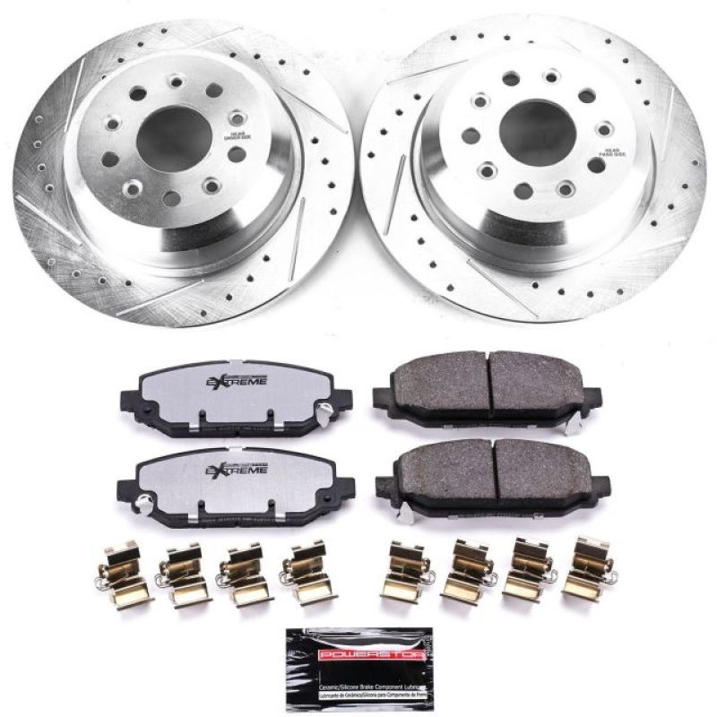 PowerStop PSB Z36 Truck & Tow Kit Brakes, Rotors & Pads Brake Kits - Performance D&S main image