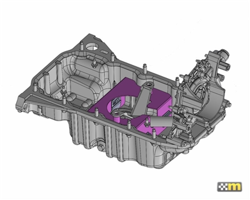 mountune 13-19 Ford Fiesta ST 1.6L EcoBoost CNC Aluminum Oil Control System 2364-OC-AA