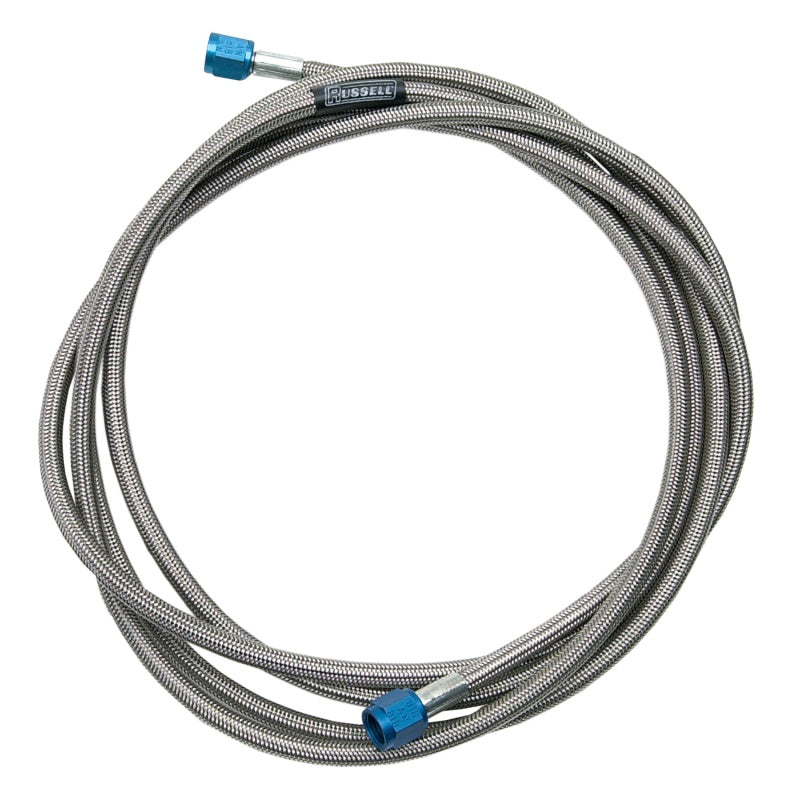 Russell Nitrous Hose  #4 AN 4 FT Blue