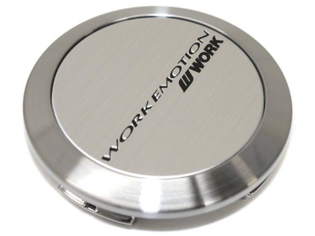 Work Wheels Emotion Center Cap (Flat Type) Silver