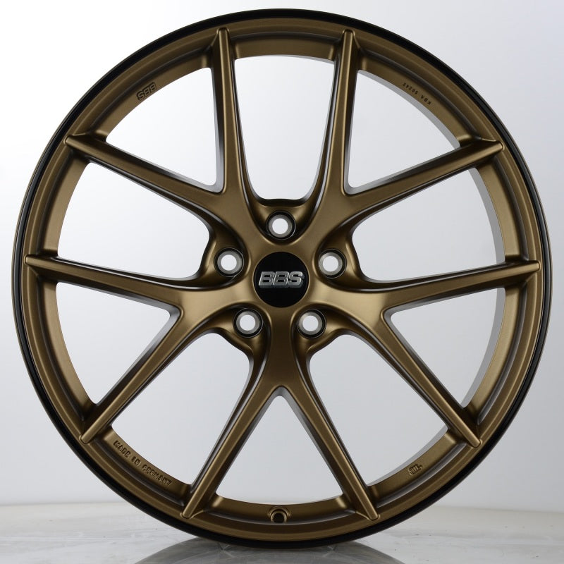 BBS CI-R 19x9 5x120 ET44 Bronze Rim Protector Wheel -82mm PFS/Clip Required CI2203MBZ