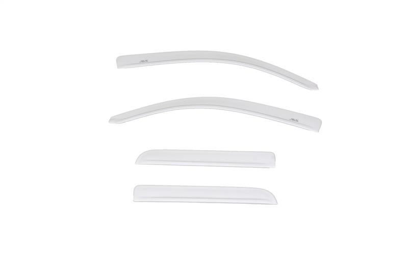 AVS 15-18 Chevy Silverado 1500 Ext. Cab Low Profile Color Match Ventvisors 4pc - Silver Ice Metallic 894040-GAN Main Image