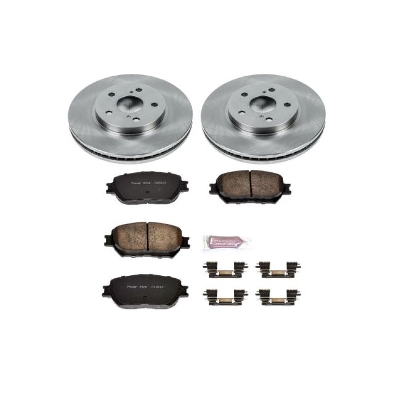 PowerStop PSB Autospecialty Kit Brakes, Rotors & Pads Brake Kits - OE main image