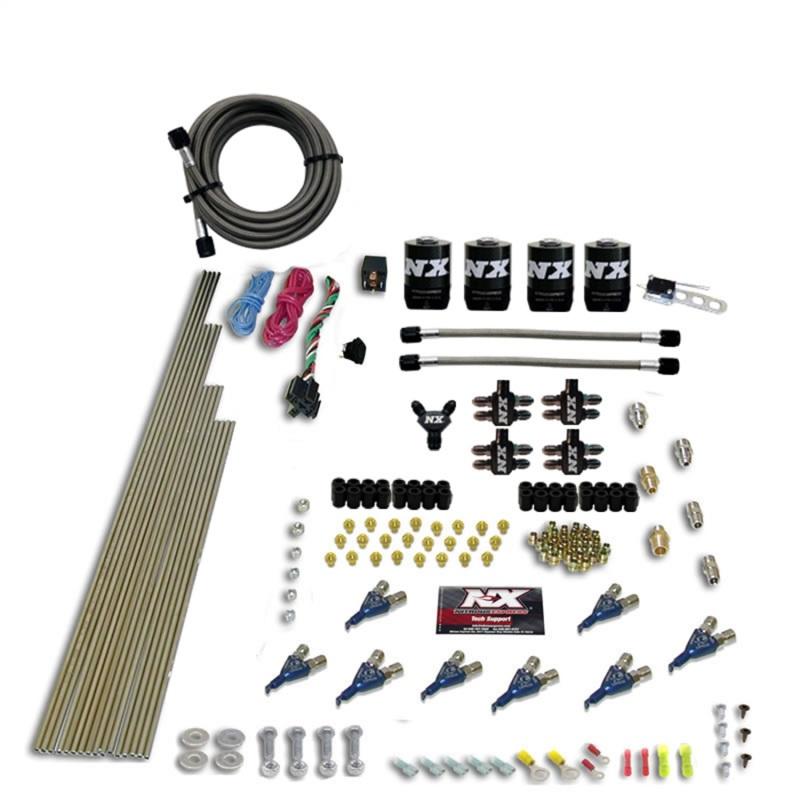 Nitrous Express 8 Cyl Alcohol Nitrous Kit (250-550HP) w/o Bottle 80005-00 Main Image