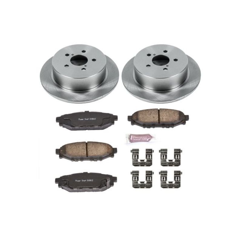 PowerStop PSB Autospecialty Kit Brakes, Rotors & Pads Brake Kits - OE main image