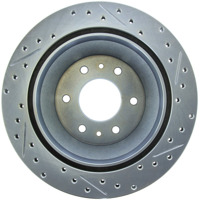 StopTech Select Sport 02-09 Chevrolet Trailblazer Slotted & Drilled Right Rear Brake Rotor 227.66052R