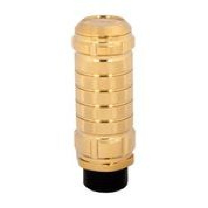 NRG Stealth Adjustable Shift Knob (M10X1.25) Nissan / Mazda / Toyota - Chrome Gold SK-500C/GD-1