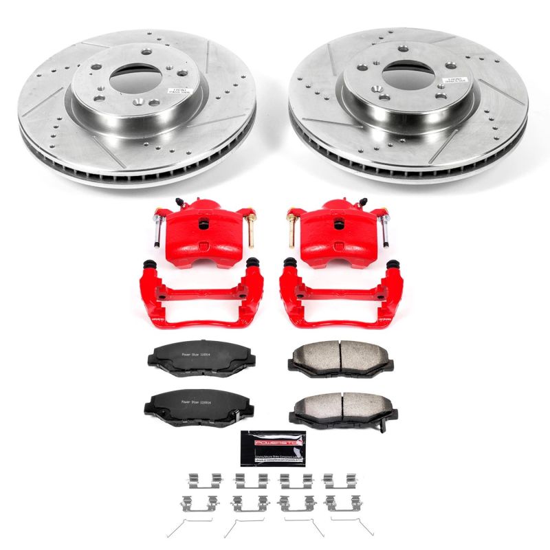 PowerStop PSB Z36 Truck & Tow Kit w/Cals Brakes, Rotors & Pads Brake Kits - Performance D&S main image