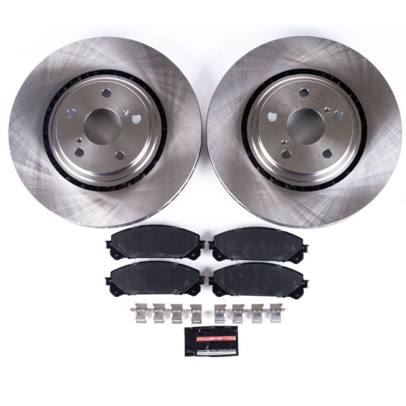 PowerStop PSB Autospecialty Kit Brakes, Rotors & Pads Brake Kits - OE main image