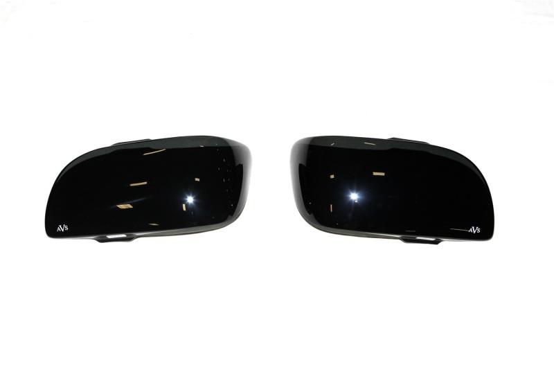 AVS 01-04 Toyota Tacoma Headlight Covers - Black 37617 Main Image