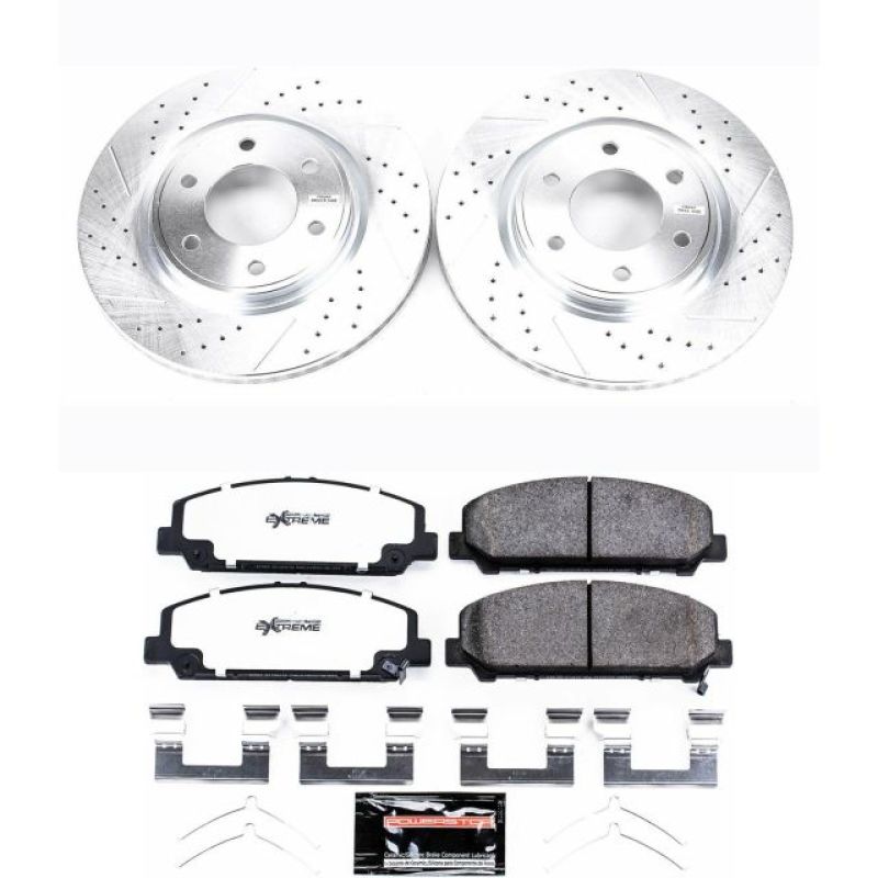 PowerStop PSB Z36 Truck & Tow Kit Brakes, Rotors & Pads Brake Kits - Performance D&S main image