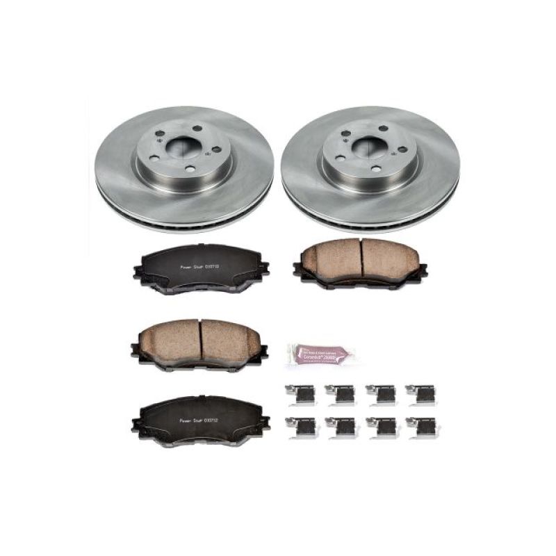 PowerStop PSB Autospecialty Kit Brakes, Rotors & Pads Brake Kits - OE main image