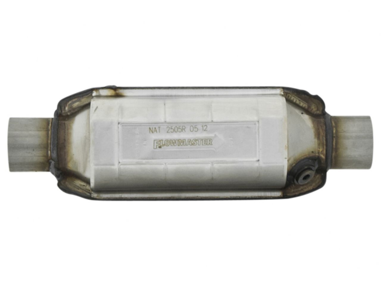 Flowmaster Catalytic Converter, Universal-Fit, 282 Series, OBDII, 2.50" IN / 2.50