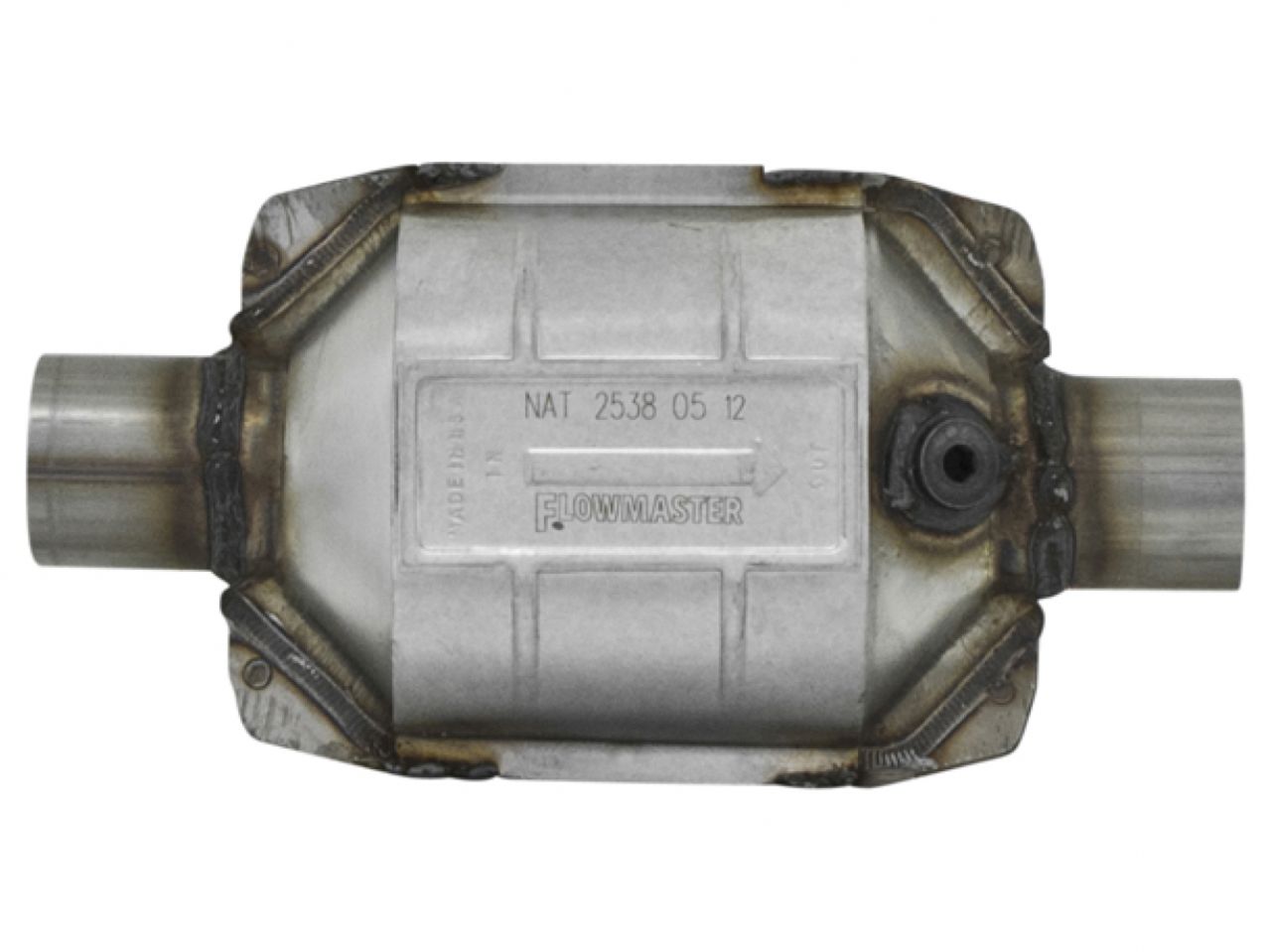 Flowmaster Catalytic Converter, Universal-Fit, 282 Series, OBDII, 2.00" IN / 2.00