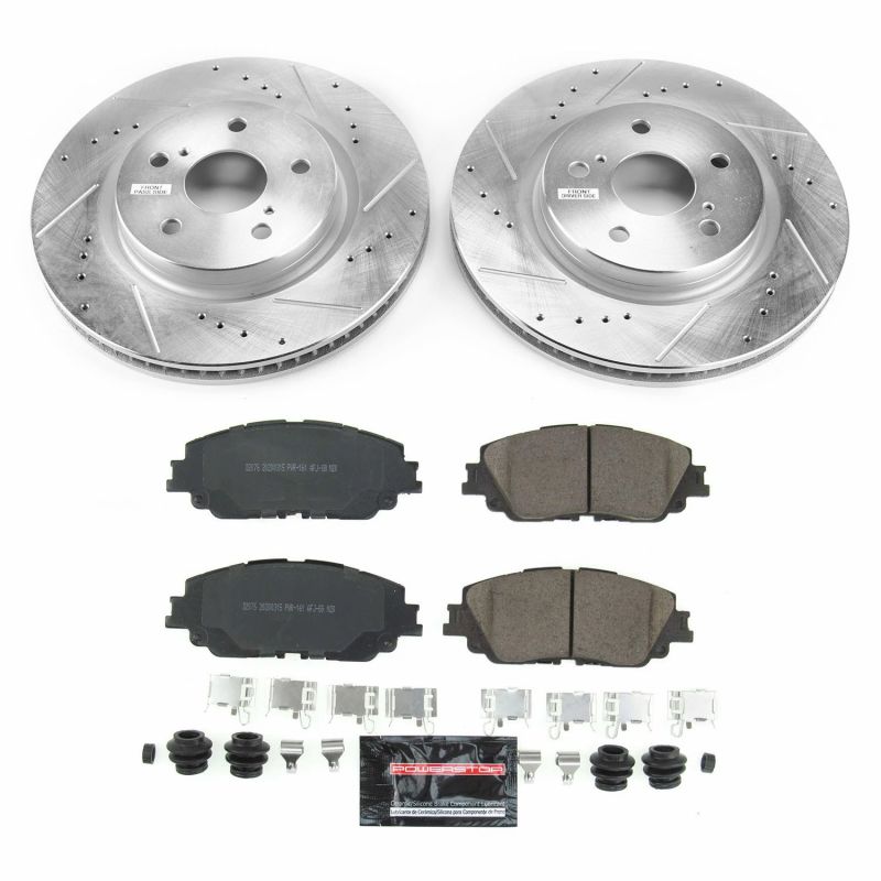 PowerStop PSB Z23 Evolution Kit Brakes, Rotors & Pads Brake Kits - Performance D&S main image