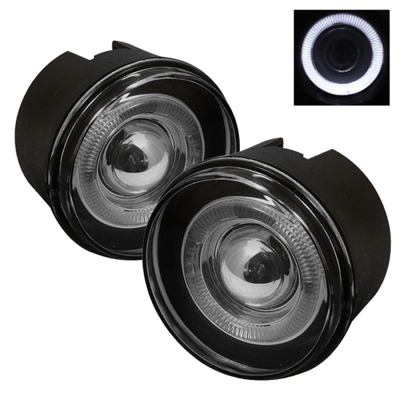 Spyder Jeep Grand Cherokee 05-09 Halo Projector Fog Lights w/swch w/swch Smke FL-P-JGC05-HL-SM 5021489 Main Image