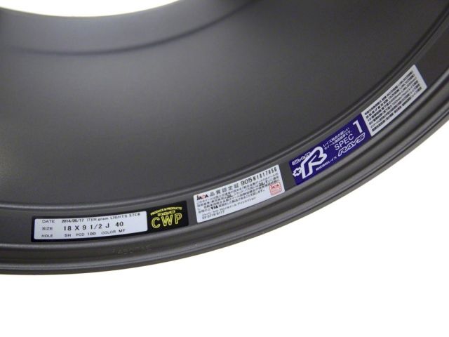 Rays Gram Lights 57C6 18x9.5 +40 5x100 Fluorescent Pink Sp Spec