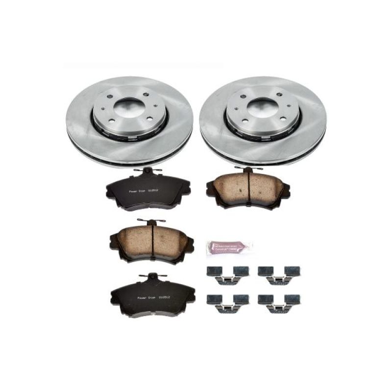 PowerStop PSB Autospecialty Kit Brakes, Rotors & Pads Brake Kits - OE main image