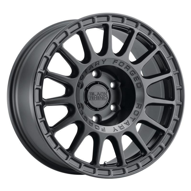 Black Rhino Sandstorm 18x8.0 5x114.3 ET35 CB 76.1 Semi Gloss Black w/Machined Dark Tint Ring Wheel 1880SND355114M76 Main Image