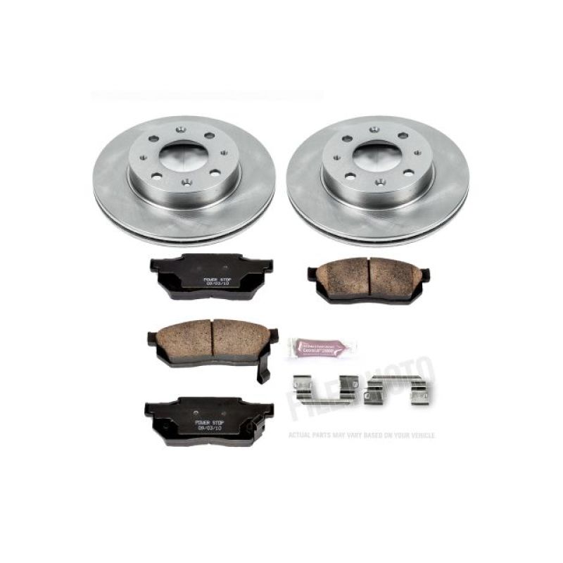 PowerStop PSB Autospecialty Kit Brakes, Rotors & Pads Brake Kits - OE main image