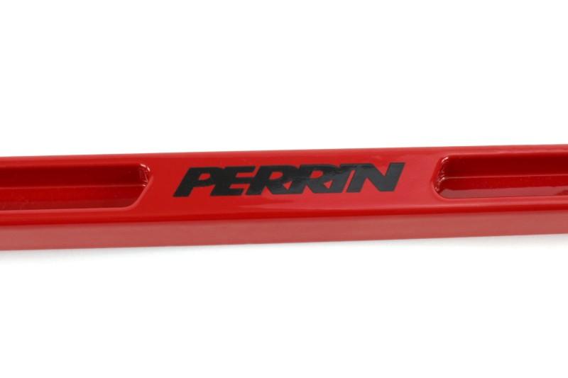 Perrin 17-19 Honda Civic Type R Battery Tie Down - Red PHP-ENG-701GRD Main Image