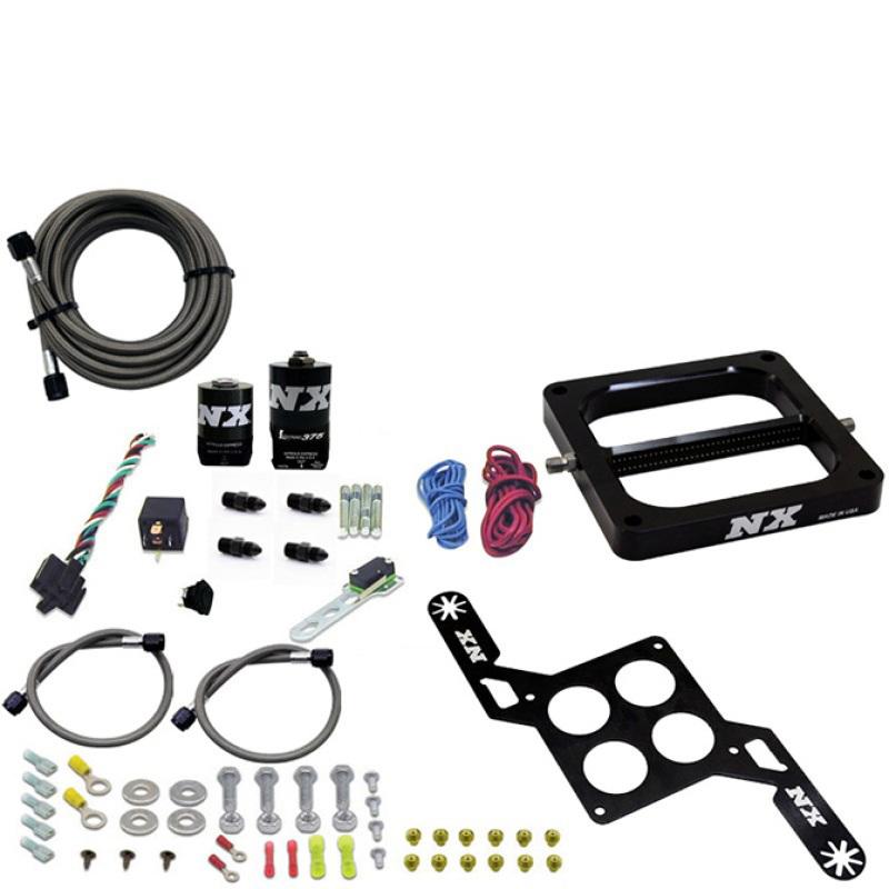 Nitrous Express 4500 RNC Conventional Nitrous Plate Kit w/.375in Solenoid w/o Bottle 55170-00 Main Image