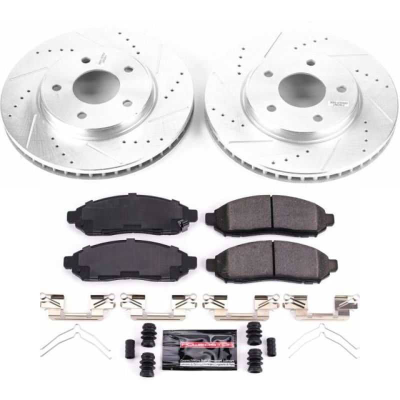 PowerStop PSB Z23 Evolution Kit Brakes, Rotors & Pads Brake Kits - Performance D&S main image