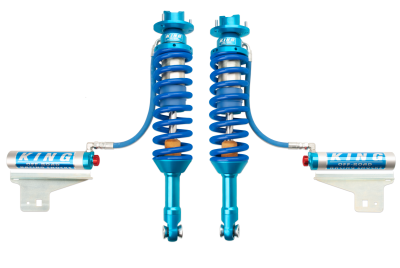 King Shocks 10-14 Ford F150 Raptor 4WD Front 3.0 Dia Remote Reservoir Coilover w/Adjuster (Pair) 30001-407